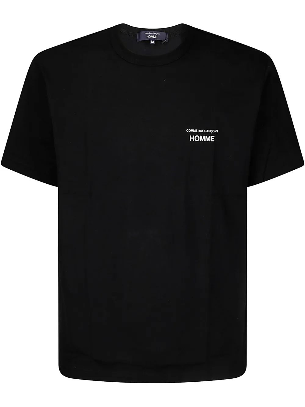 Comme des Garçons Homme T-shirt met logoprint Zwart