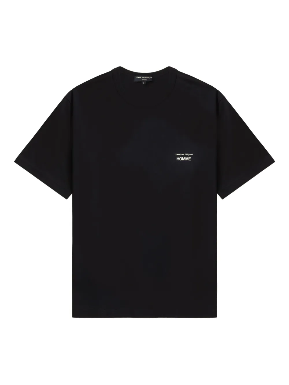 Comme des Garçons Homme logo-print T-shirt | Black | Image 1