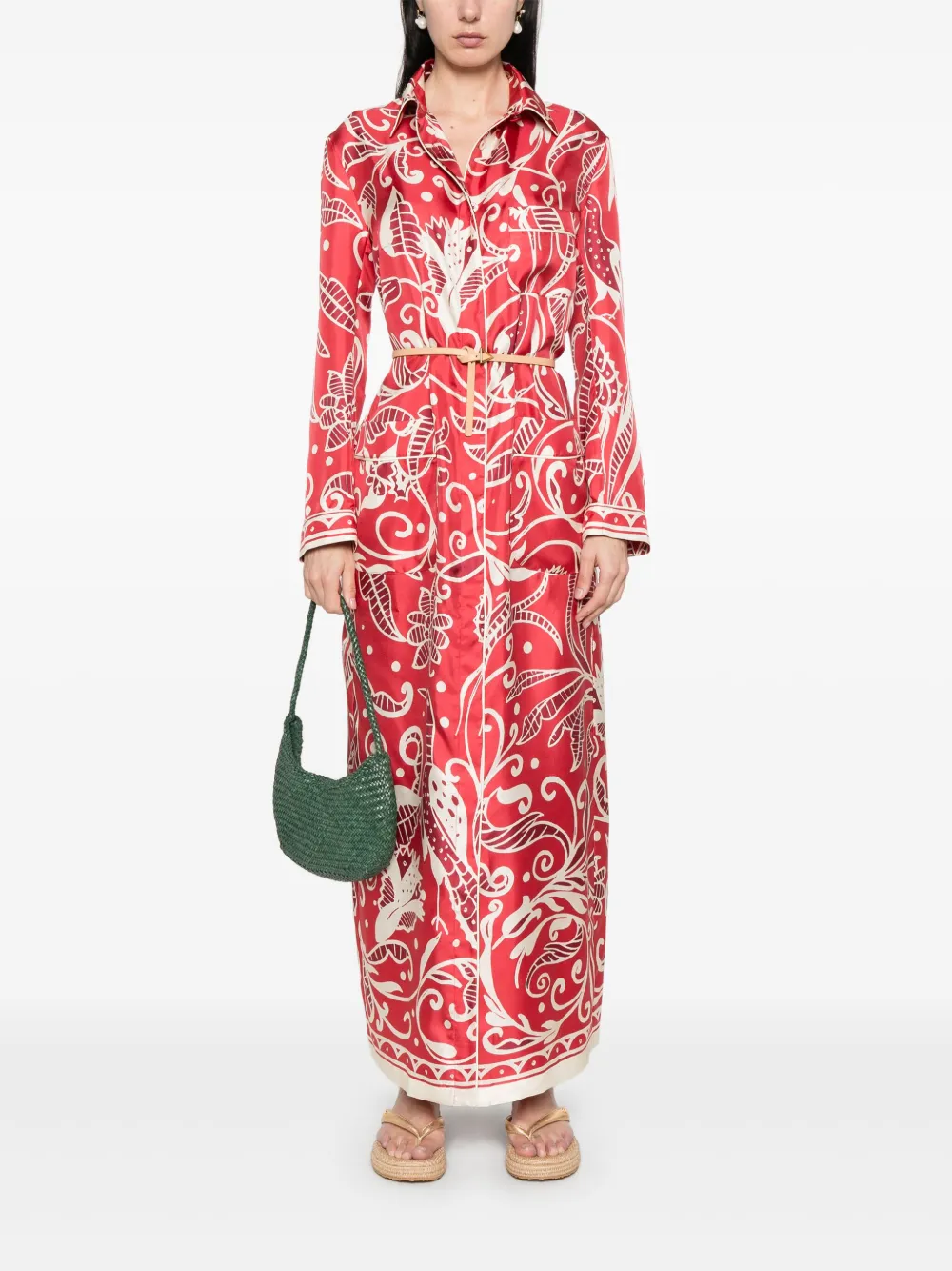 F.R.S For Restless Sleepers Blousejurk met grafische print - Rood