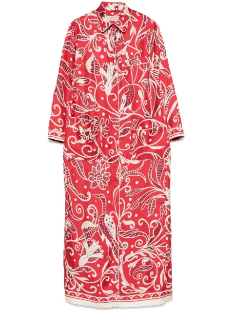 F.R.S For Restless Sleepers graphic-print shirt dress 
