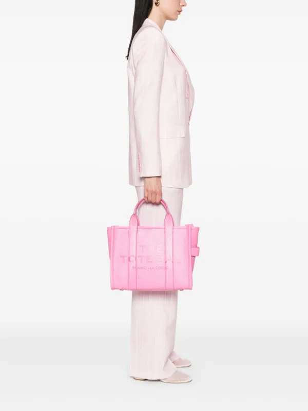 Marc Jacobs ザ ミディアム レザートートバッグ | ピンク