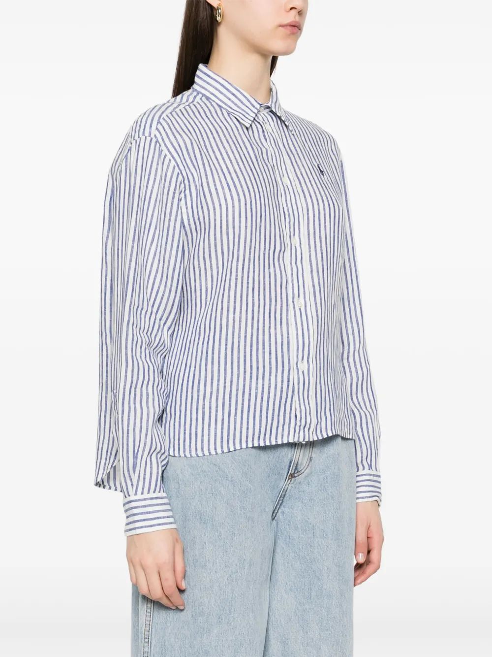 Polo Ralph Lauren Gestreept blouse Blauw