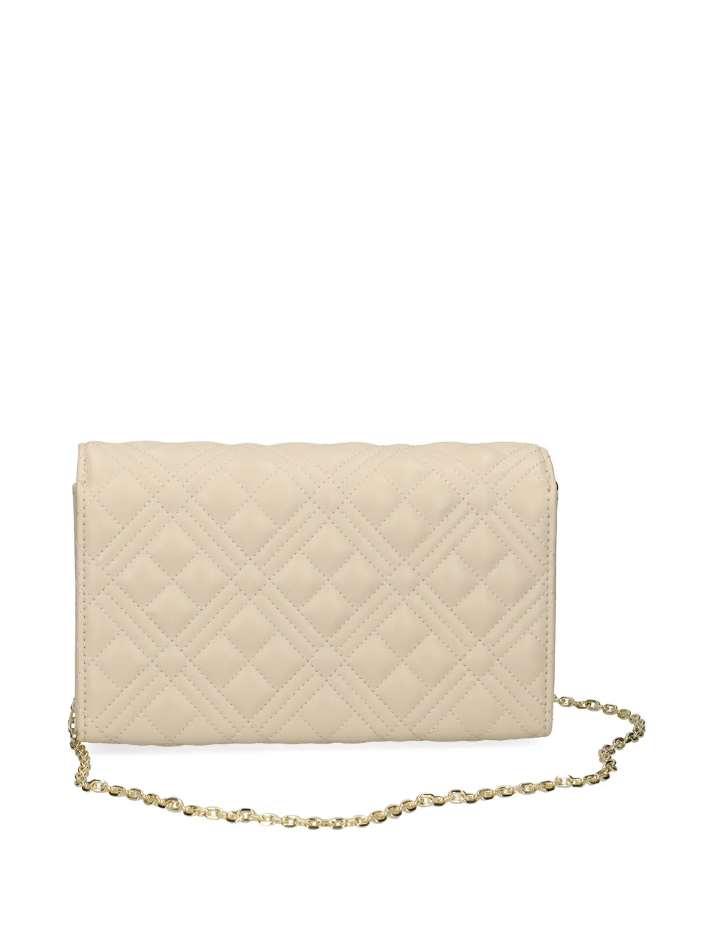 Love Moschino leather cross body bag - Beige