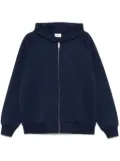 Autry logo-debossed hoodie - Blue