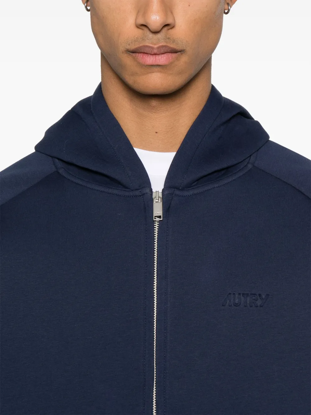 Autry Jack met logo-reliëf Blauw