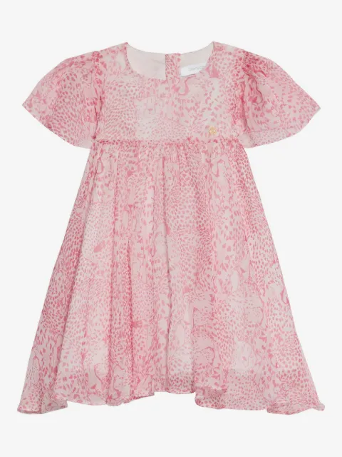Roberto Cavalli Junior abstract-pattern print dress