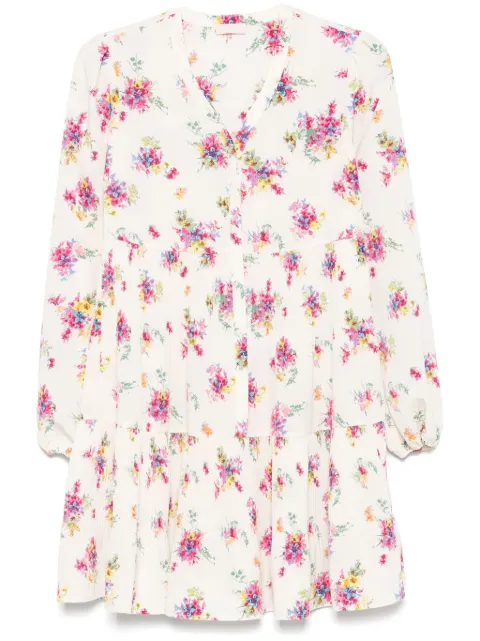LIU JO vestido corto con estampado floral