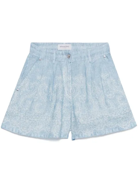 ERMANNO FIRENZE  shorts con estampado floral
