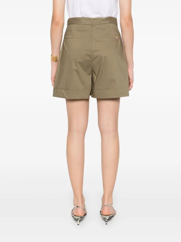 LIU JO Belted Shorts | Green | FARFETCH