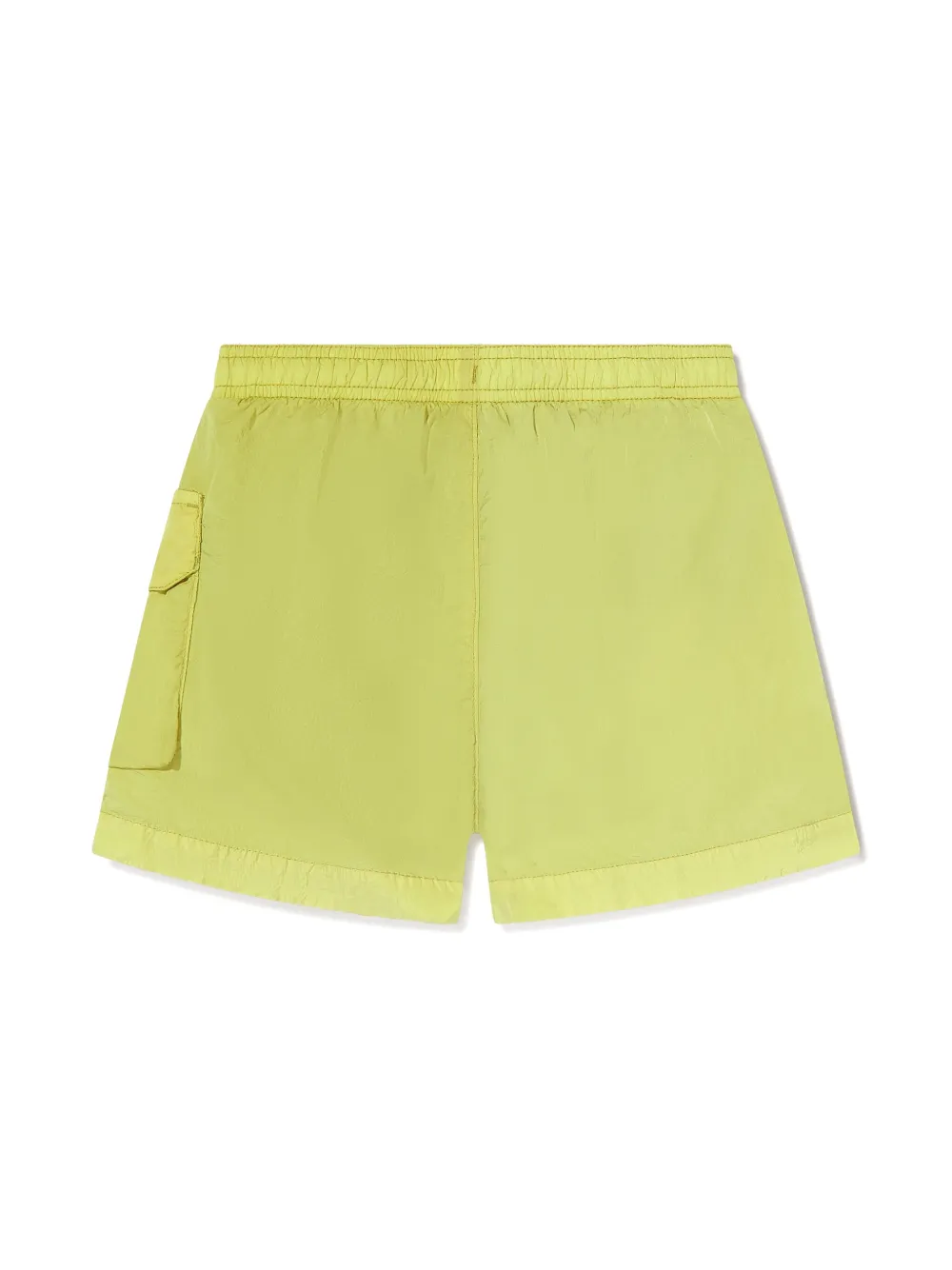 C.P. Company Kids Lens-appliqué shorts - Groen