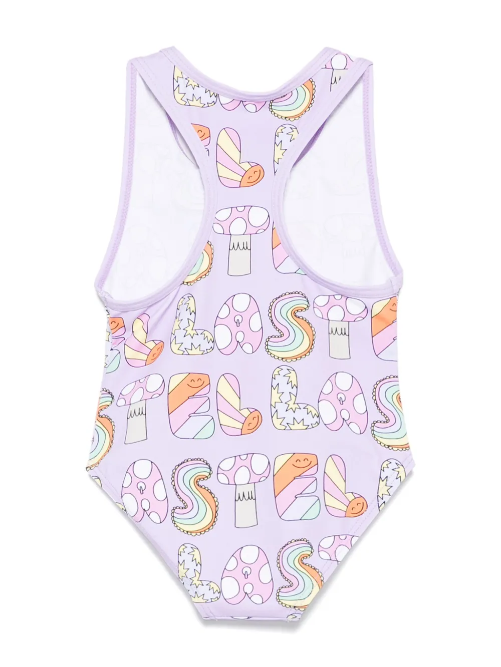 Stella McCartney Kids Badpak met logoprint Paars