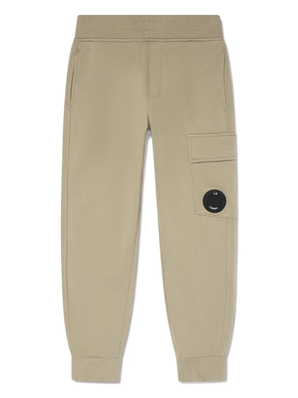 C.P. Company Kids Jersey trainingsbroek Beige