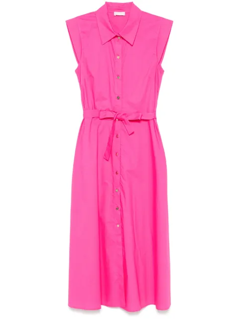 LIU JO cotton midi dress