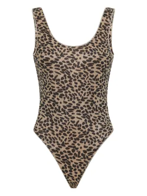 ワンピース水着 OSEREE Woman Swimsuit Brown LPCS250 LEOPARD Oseree Animalier Two Piece Bikini Set in Leopard | REVOLVE
