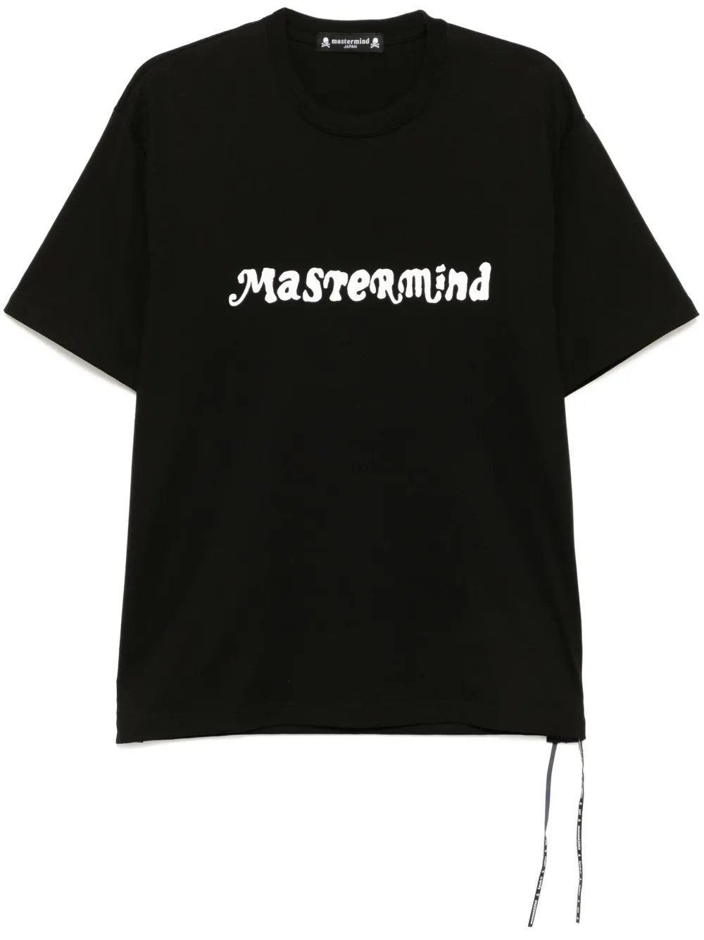 Mastermind Japan T-shirt met logoprint Zwart
