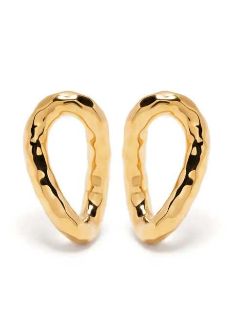 Jil Sander hoop earrings