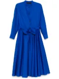 Martin Grant circle shirt dress - Blue