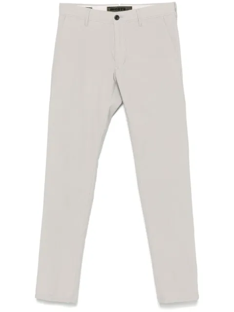 Incotex pantalones tapered de tul