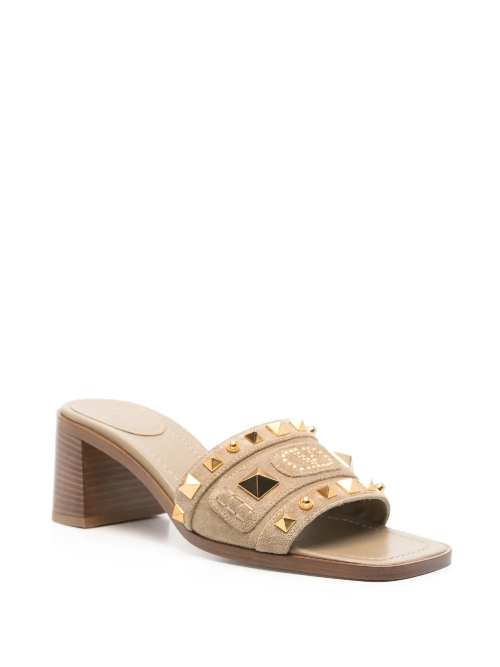 Valentino Garavani 60mm County sandals Neutrals