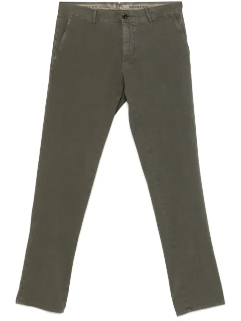 Incotex pantalones tapered de tul