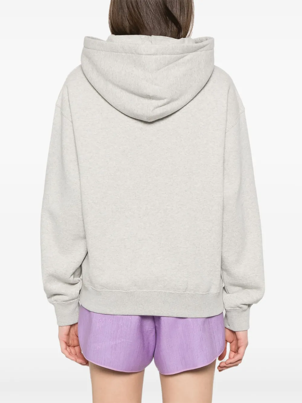 Jil Sander Hoodie met logoprint Grijs