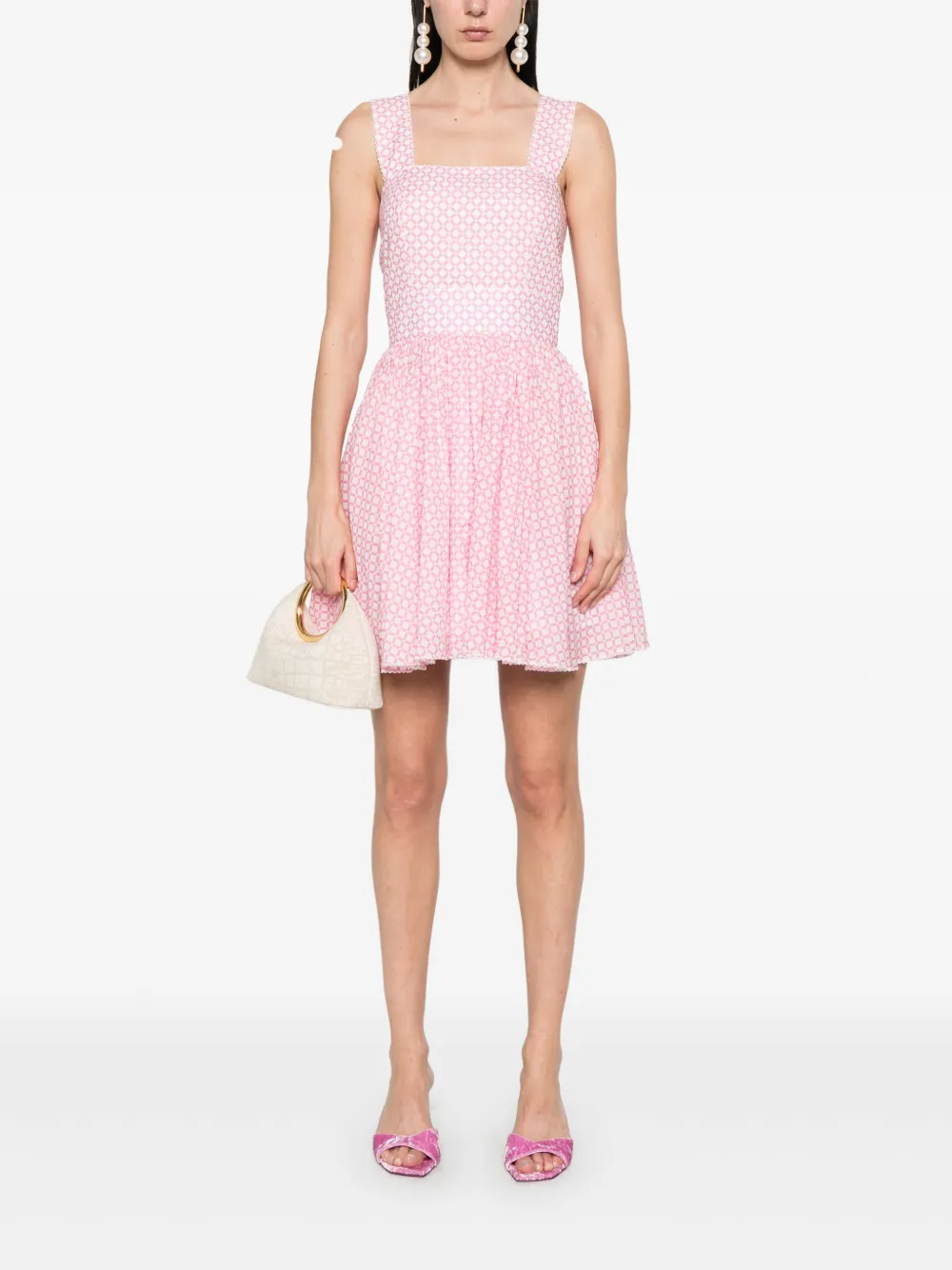 PAOLA ZUIN Gaia mini-jurk - Roze