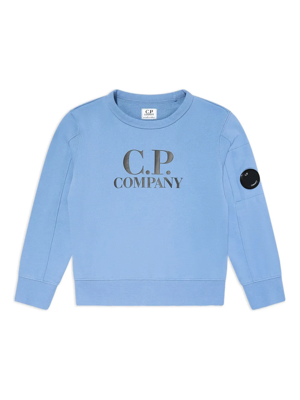 C.P. Company Kids Sweater met logoprint Blauw