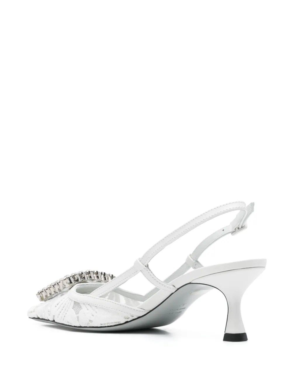 Roberto Festa 50mm Vittoria pumps White