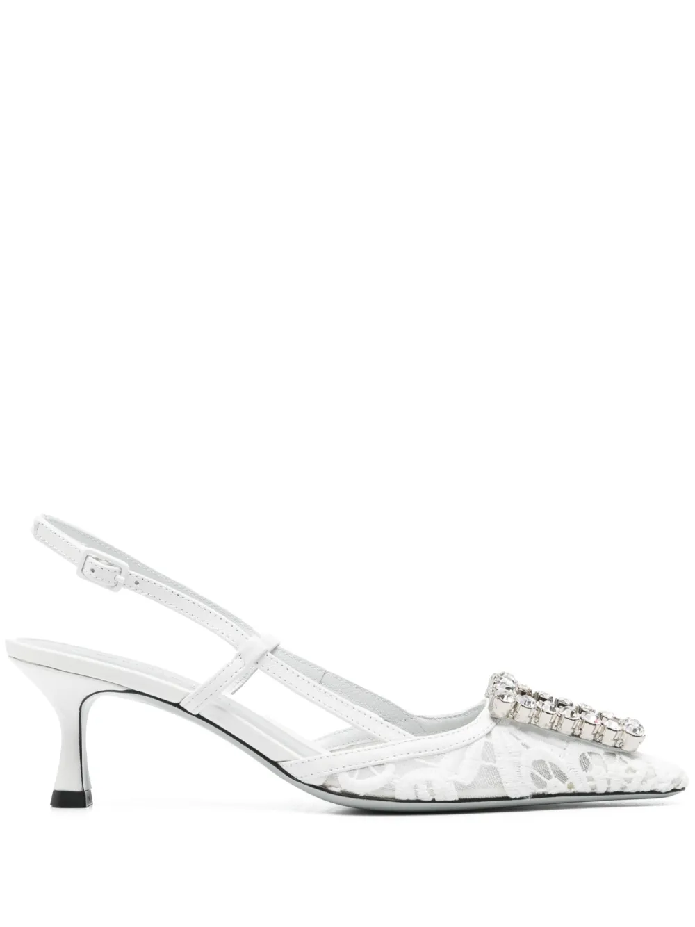 Roberto Festa 50mm Vittoria pumps White