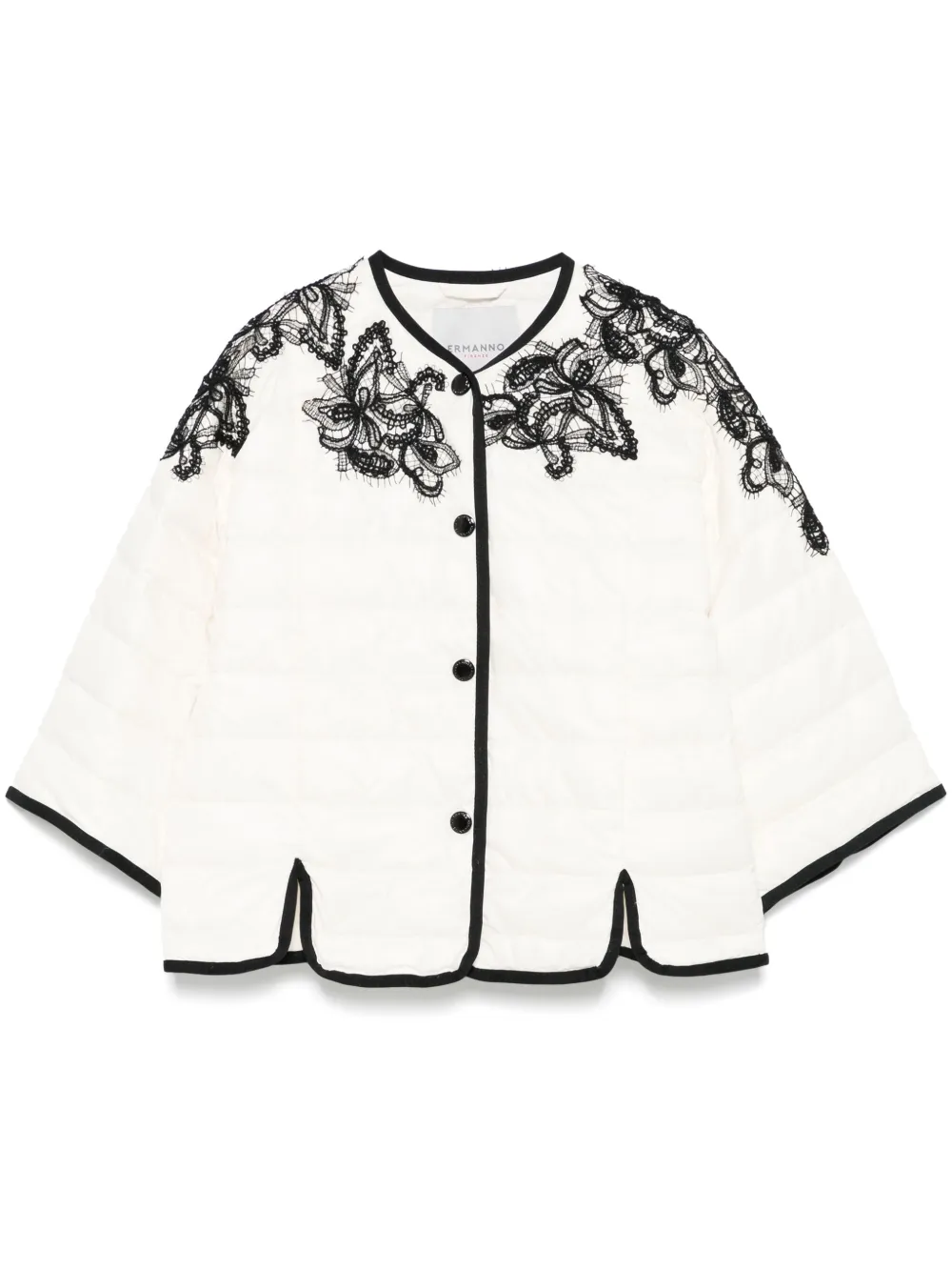 floral-lace jacket