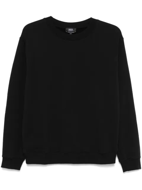 A.P.C. logo-embroidered sweatshirt