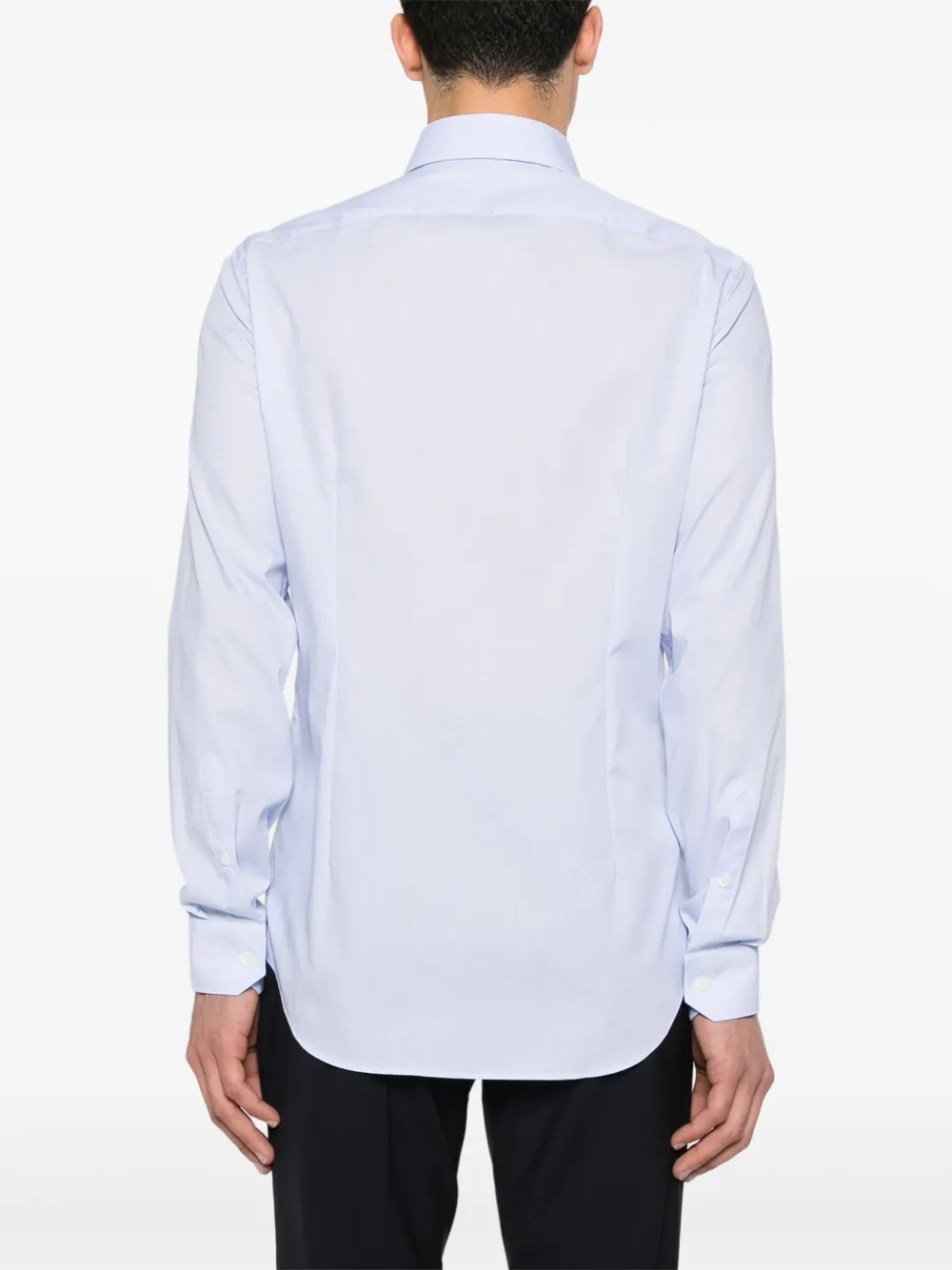 Corneliani Katoenen overhemd Blauw
