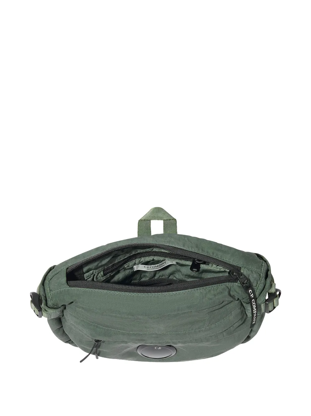 C.P. Company Kids Schoudertas met logo Groen