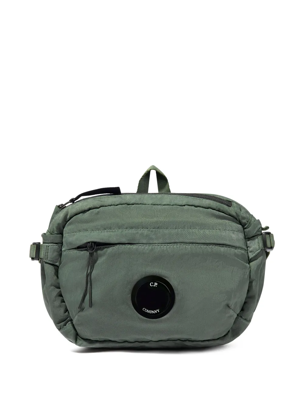 C.P. Company Kids Schoudertas met logo Groen