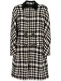 Valentino Garavani Pre-Owned 1980s double-breasted checked coat - Neutrals