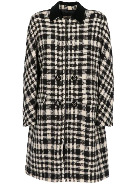 Valentino Garavani Pre-Owned 1980s double-breasted checked coat