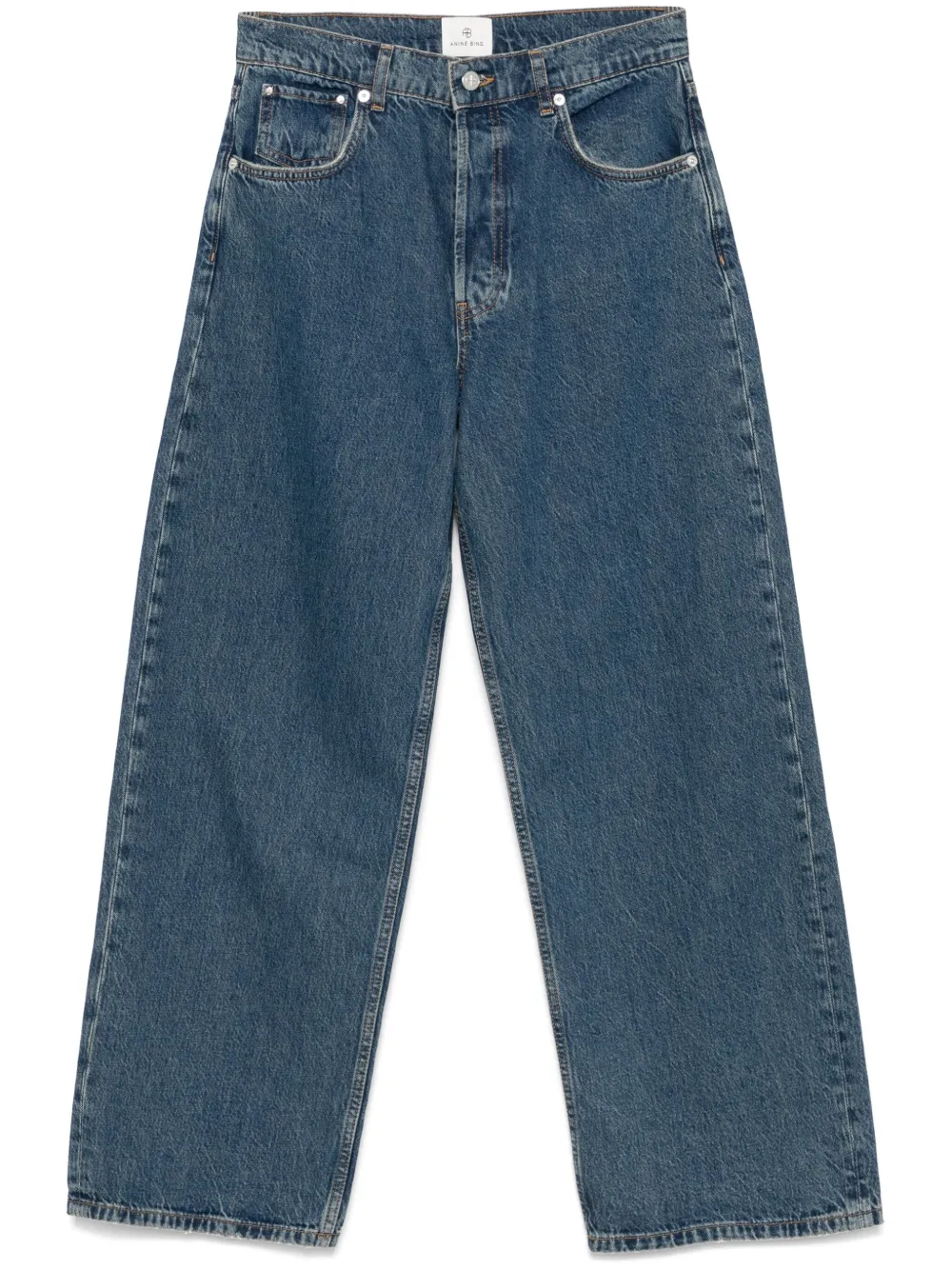 ANINE BING Straight jeans Blauw