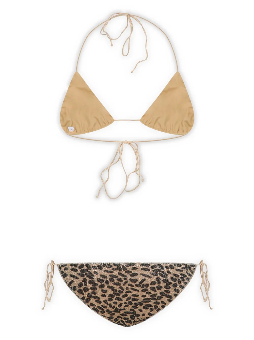 Oséree leopard-print bikini - Bruin