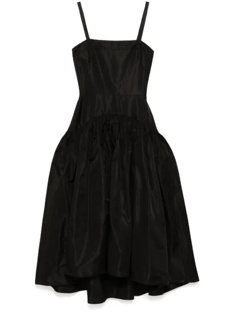 Martin Grant vestido fruncido a capas