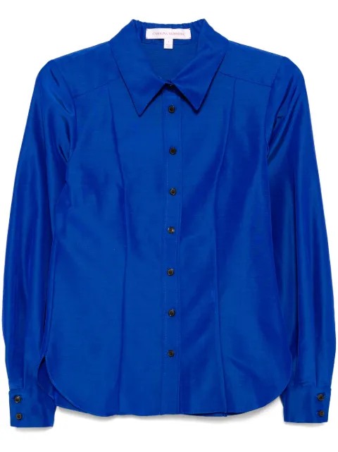 Carolina Herrera taffeta shirt
