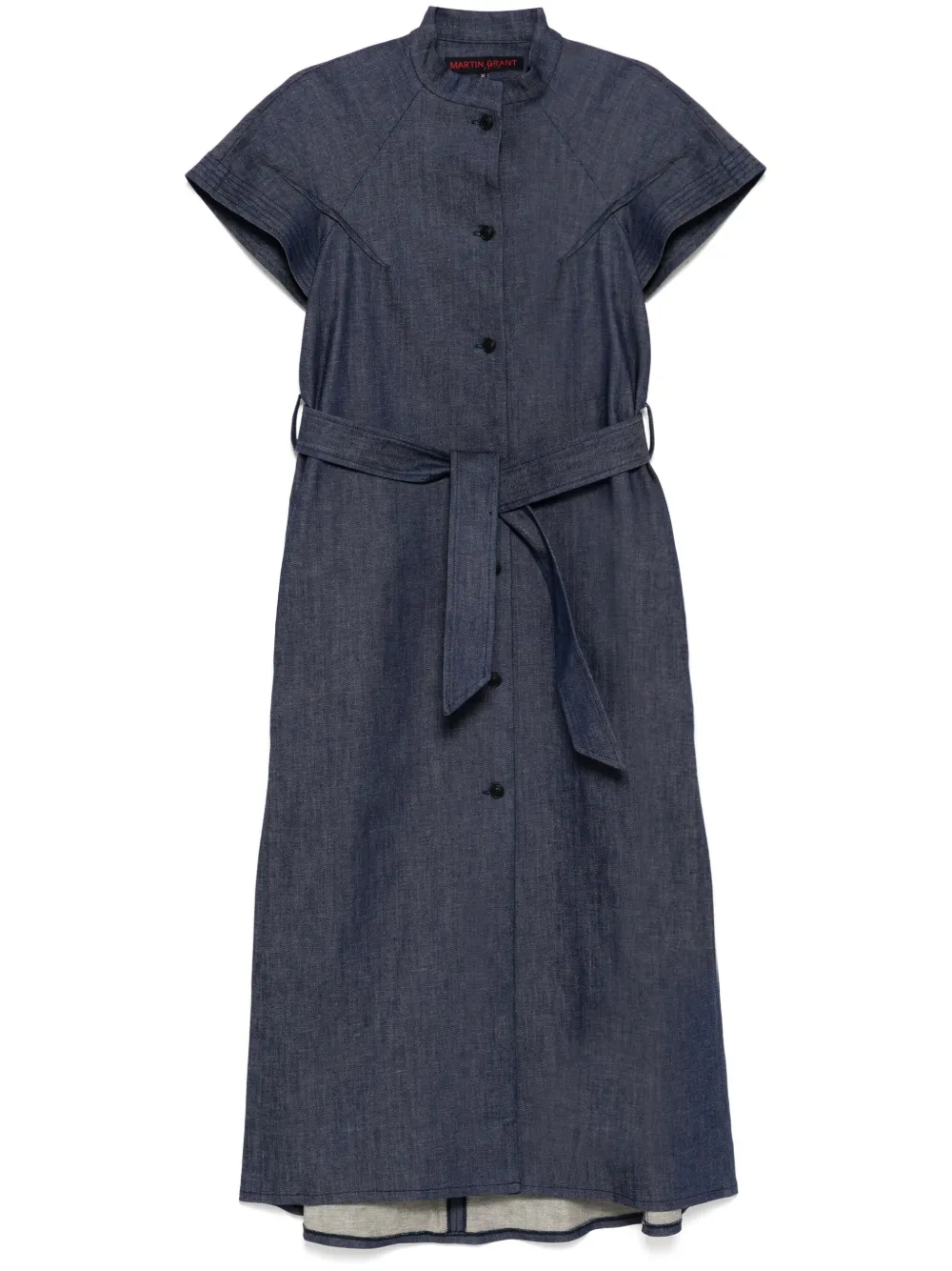 Martin Grant Chemisier con maniche ad aletta - Blu