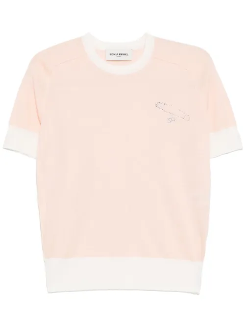 Pull à manches courtes - Sonia Rykiel - Modalova