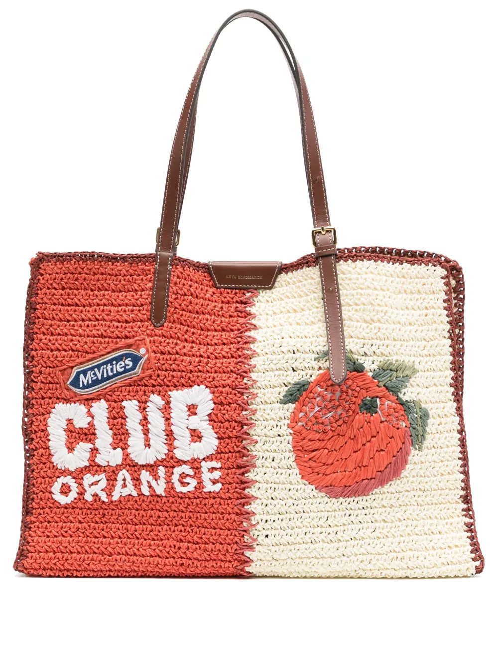 Anya Hindmarch Borsa McVitie's Club - Toni neutri