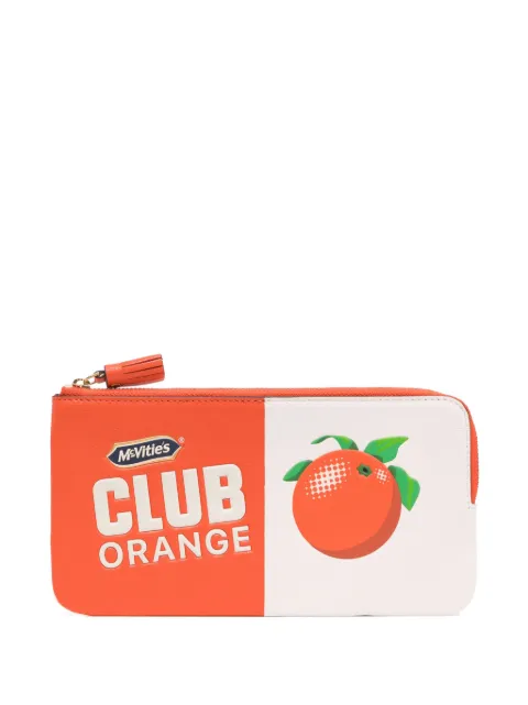 Anya Hindmarch Club Orange purse