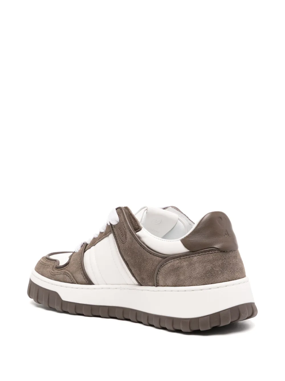 AMI Paris leather sneakers Brown
