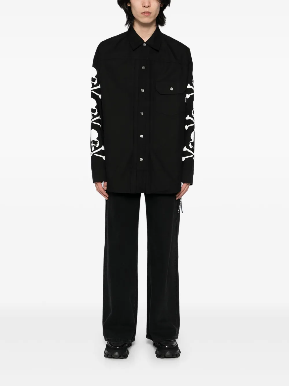 Mastermind World playera con estampado gráfico | Sobrecamisas | Image 2