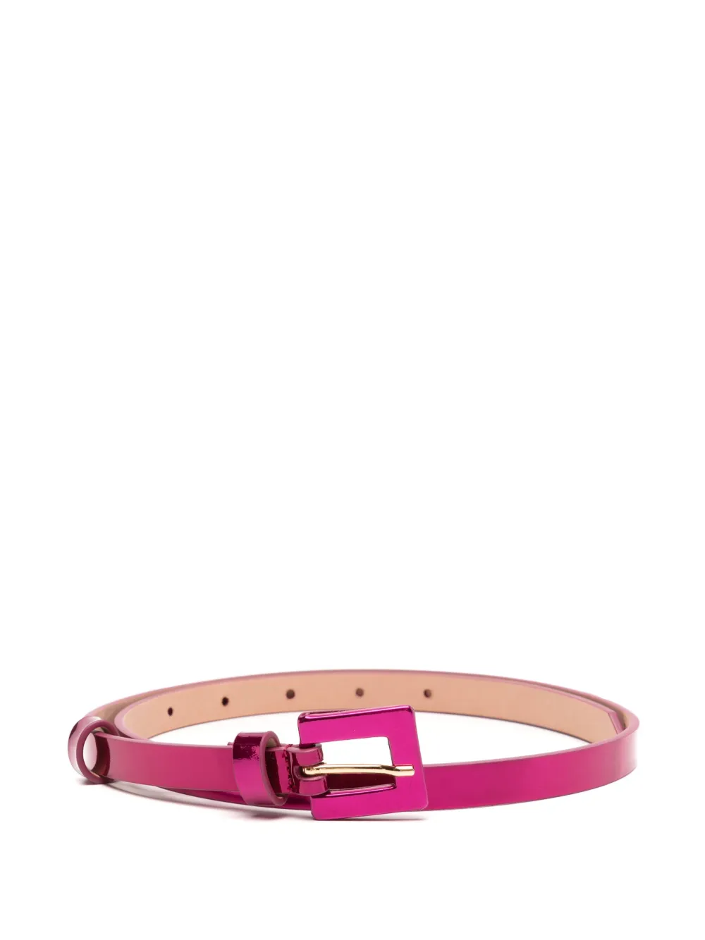 Skinny '90s patent-leather belt