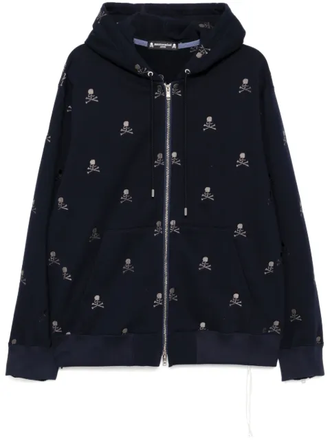 Mastermind Japan logo-embroidered hoodie