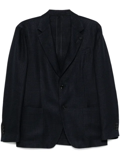Lardini checked blazer