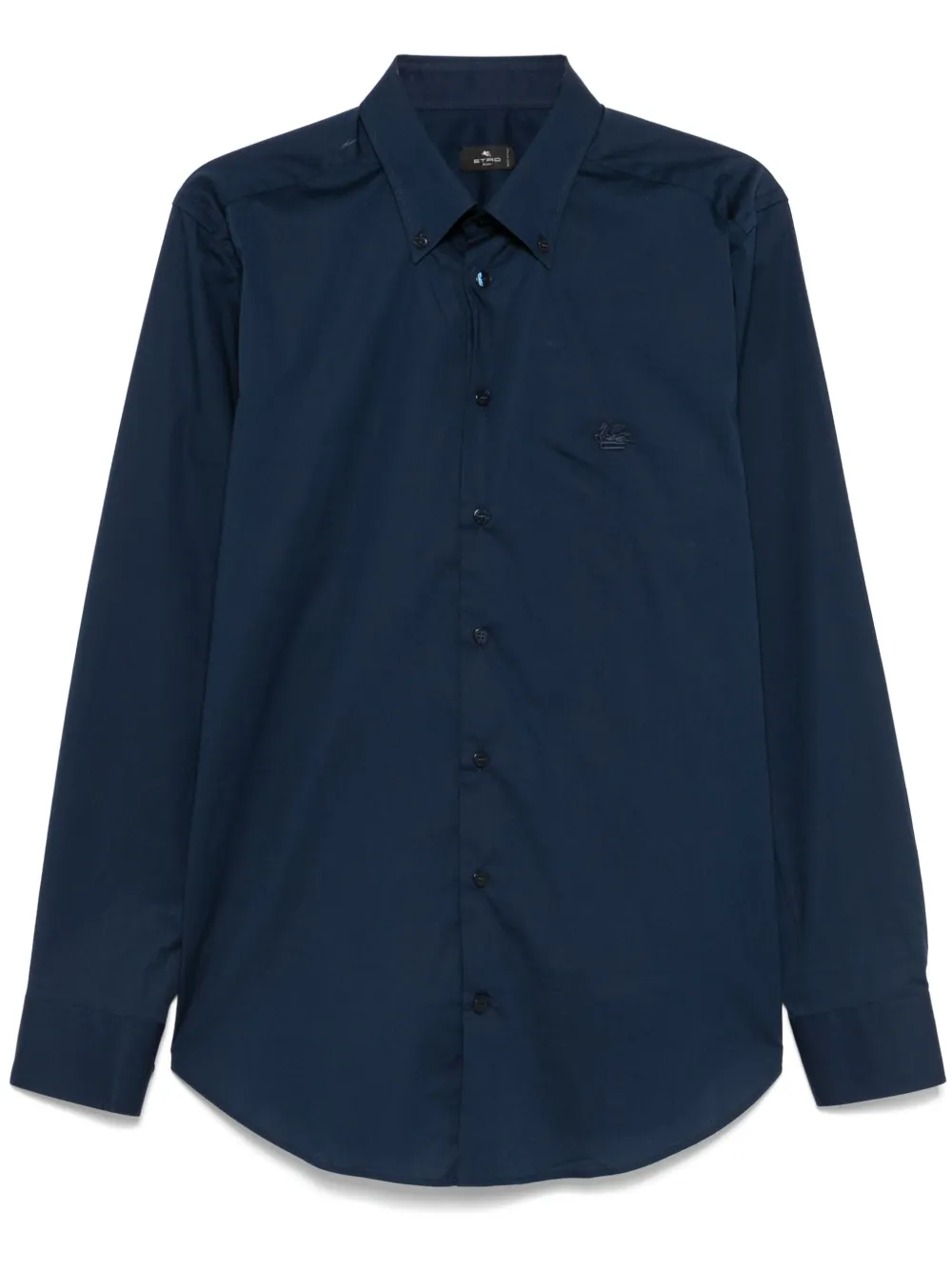 ETRO Popeline overhemd Blauw